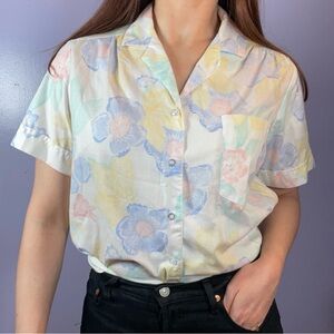 80s vintage ✨  button up shirt